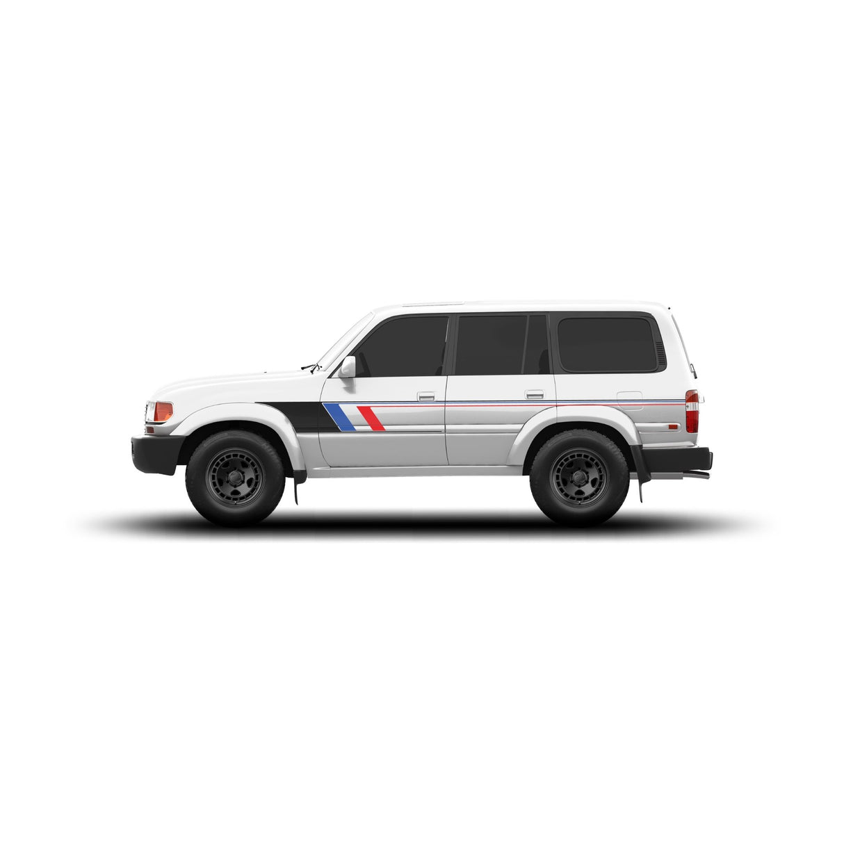 80 Series Land Cruiser Checkered Stripe Kit - Xtrusion Overland