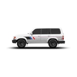 80 Series Land Cruiser Checkered Stripe Kit - Xtrusion Overland