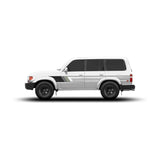 80 Series Land Cruiser Checkered Stripe Kit - Xtrusion Overland