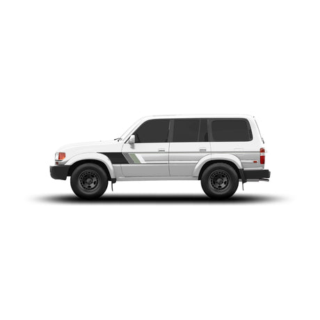 80 Series Land Cruiser Checkered Stripe Kit - Xtrusion Overland
