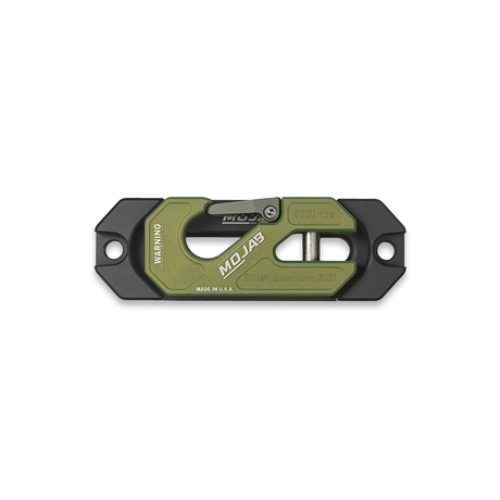 MOJAB UTV/SXS Aluminum Recessed Winch Shackle with Fairlead Kit
