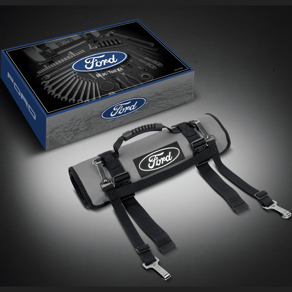 86-Piece Ford Branded Tool Roll Kit - Xtrusion Overland