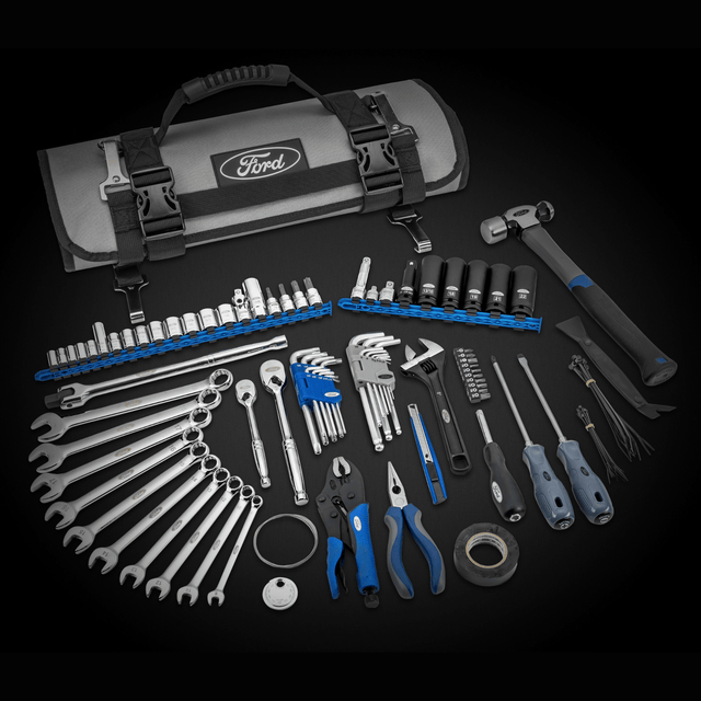 86-Piece Ford Branded Tool Roll Kit - Xtrusion Overland