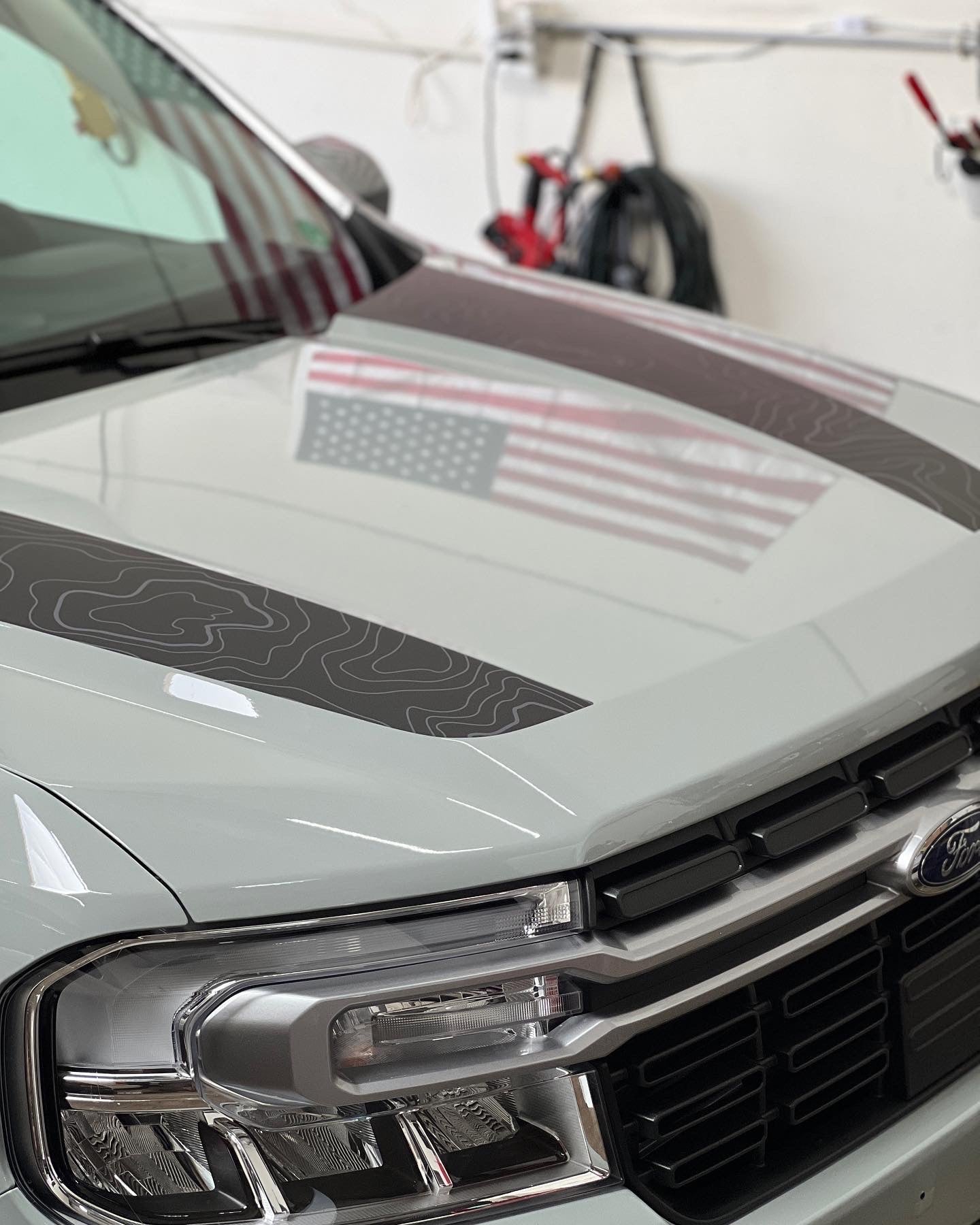 Ford Maverick Hood Stripes