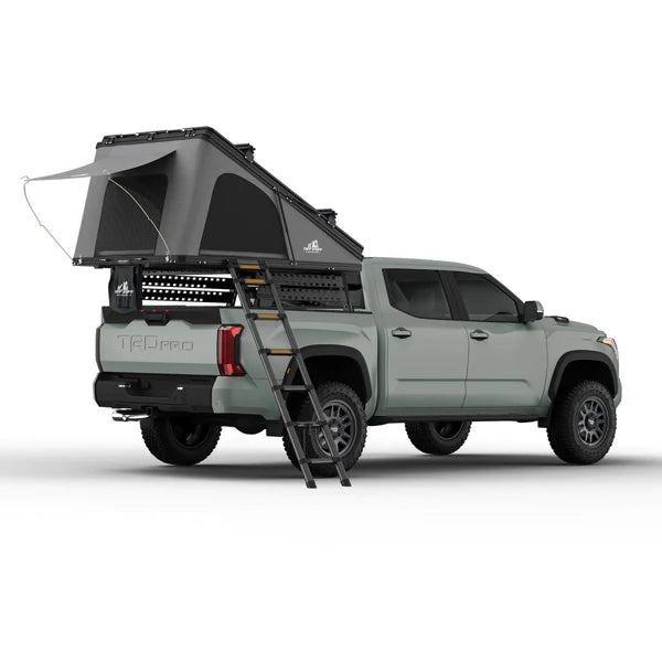 ALPINE 61 HARDSHELL ROOFTOP TENT, ALUMINUM, 2-3 PERSON, BLACK, SOLD BY TUFF STUFF OVERLAND