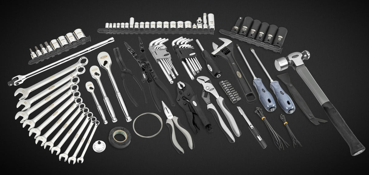 97pc Ford Super Duty Tri-Fold Tool Kit - Xtrusion Overland