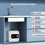 Camplux Electric Mini Tank Water Heater 120V - 1.3 Gallon