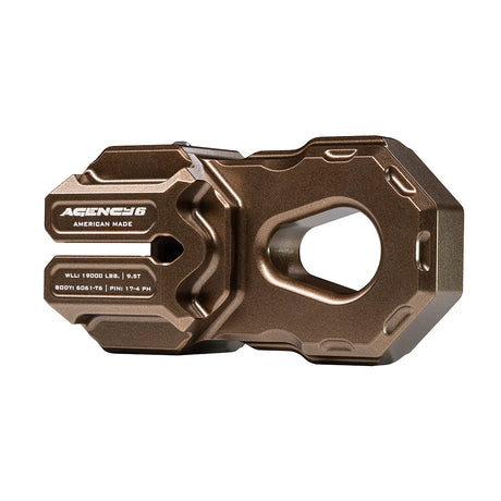Billet Winch Shackle - Bronze