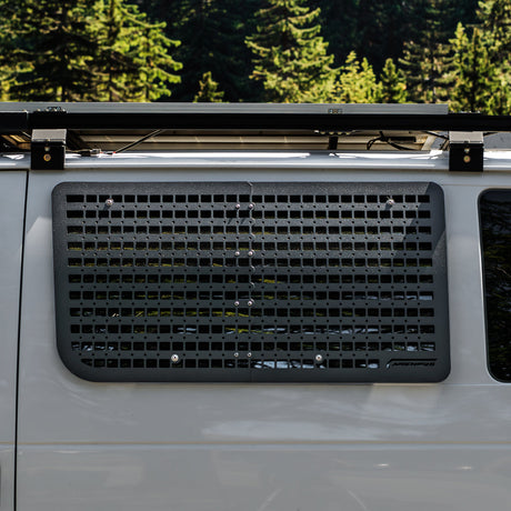 Ford E350 Drivers Side Window Molle GRIDS