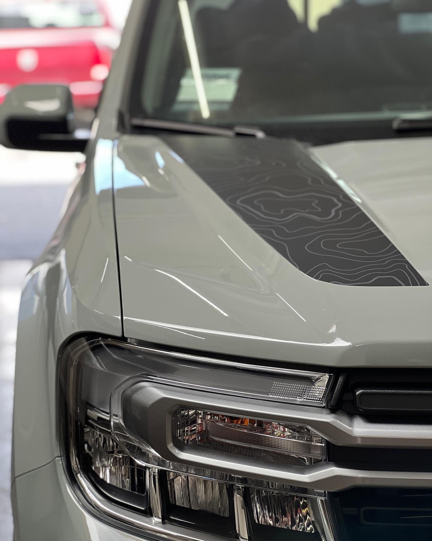 Ford Maverick Hood Stripes