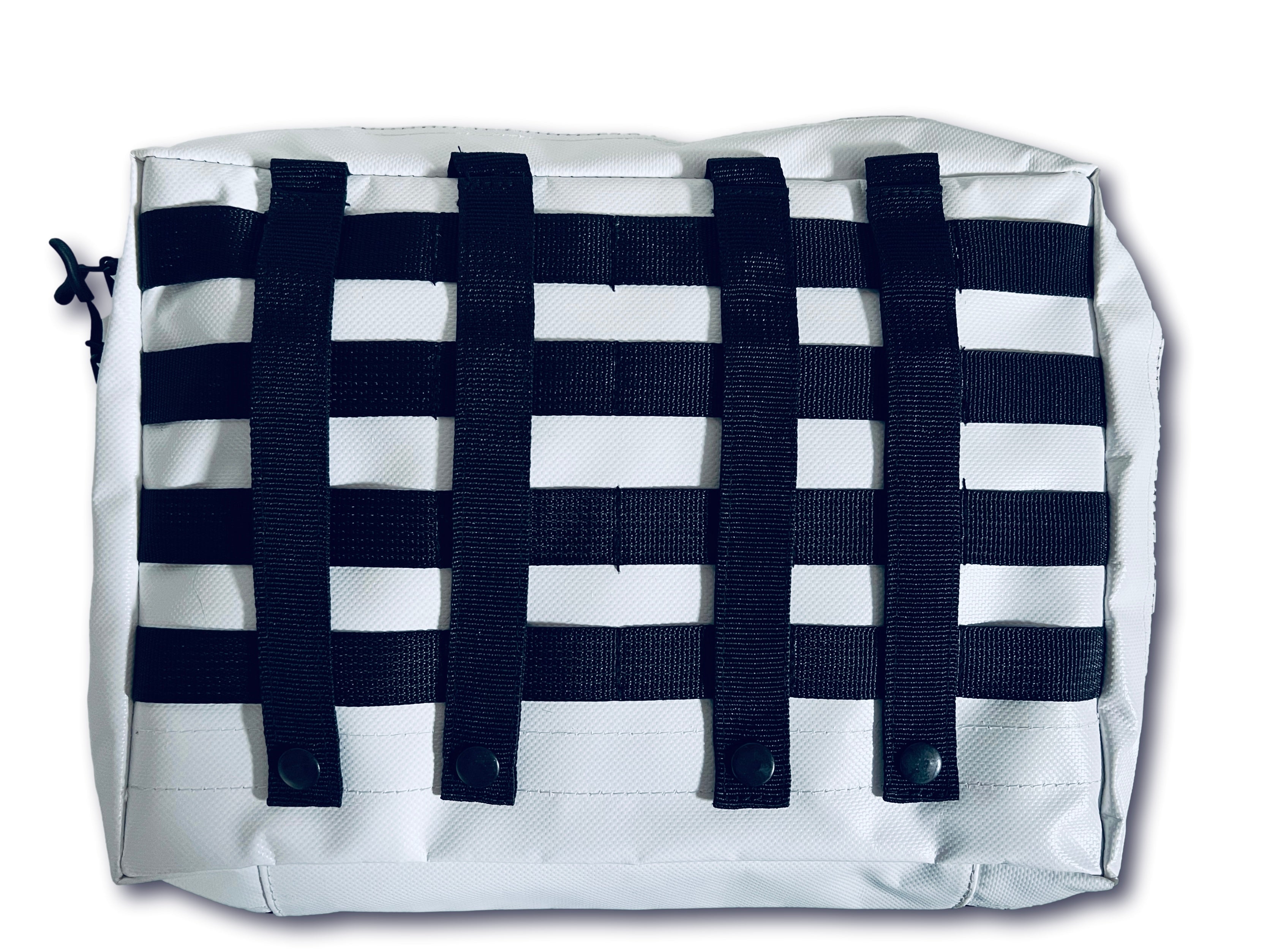 White All-Weather Molle Pouch (large)