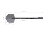 Agency 6™ LONG SHOVEL - Orange