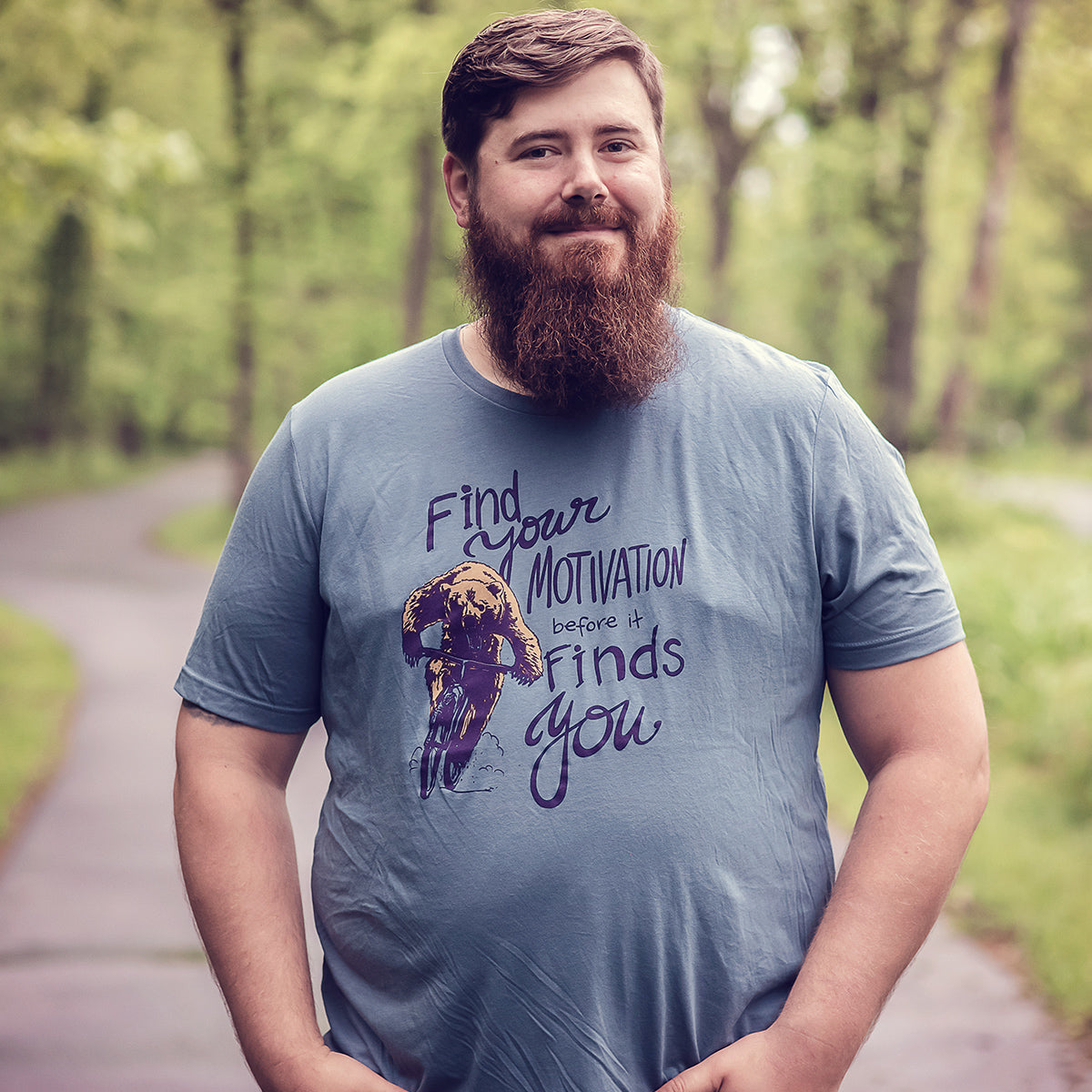 A Beary Motivational triblend