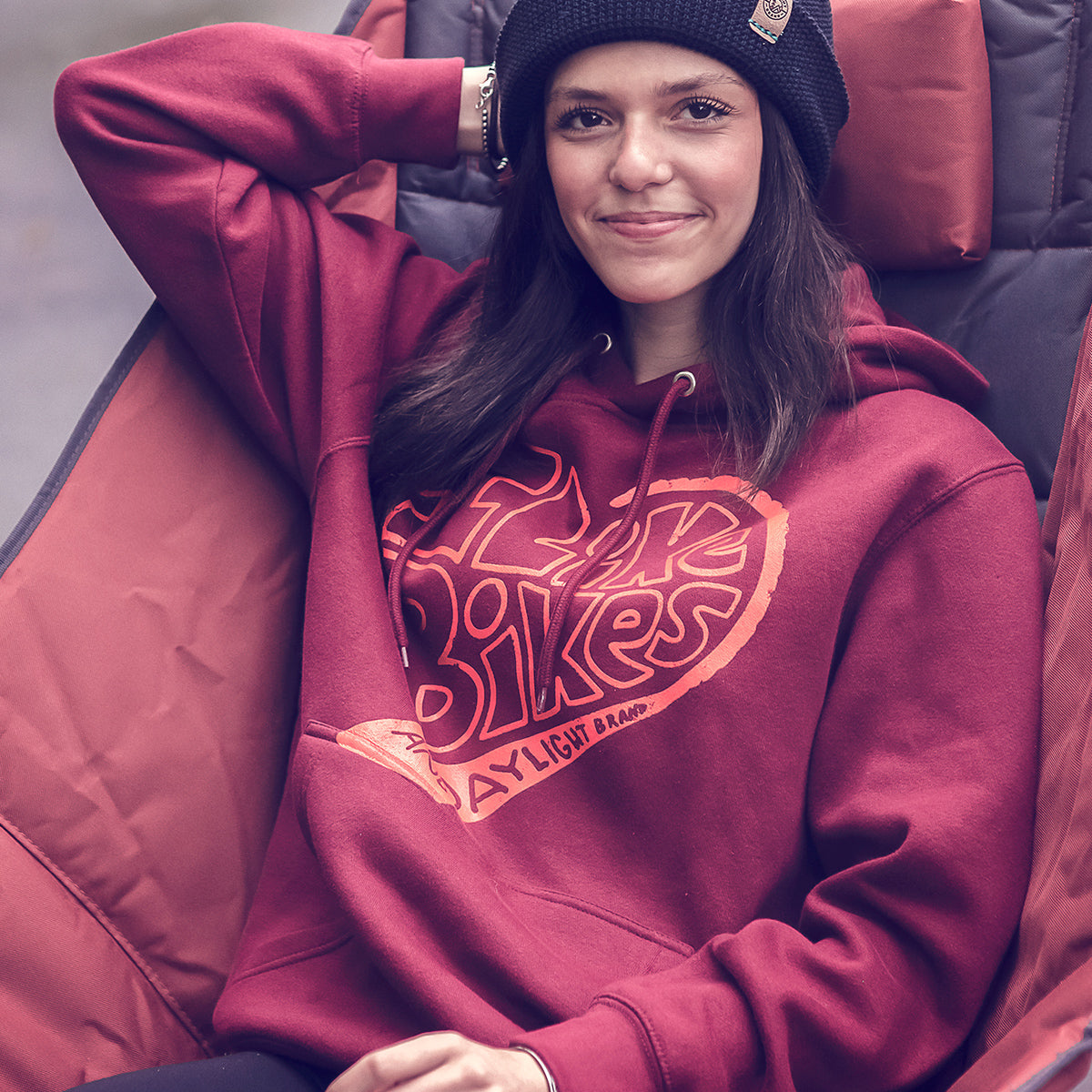 I Like Bikes Hoodie