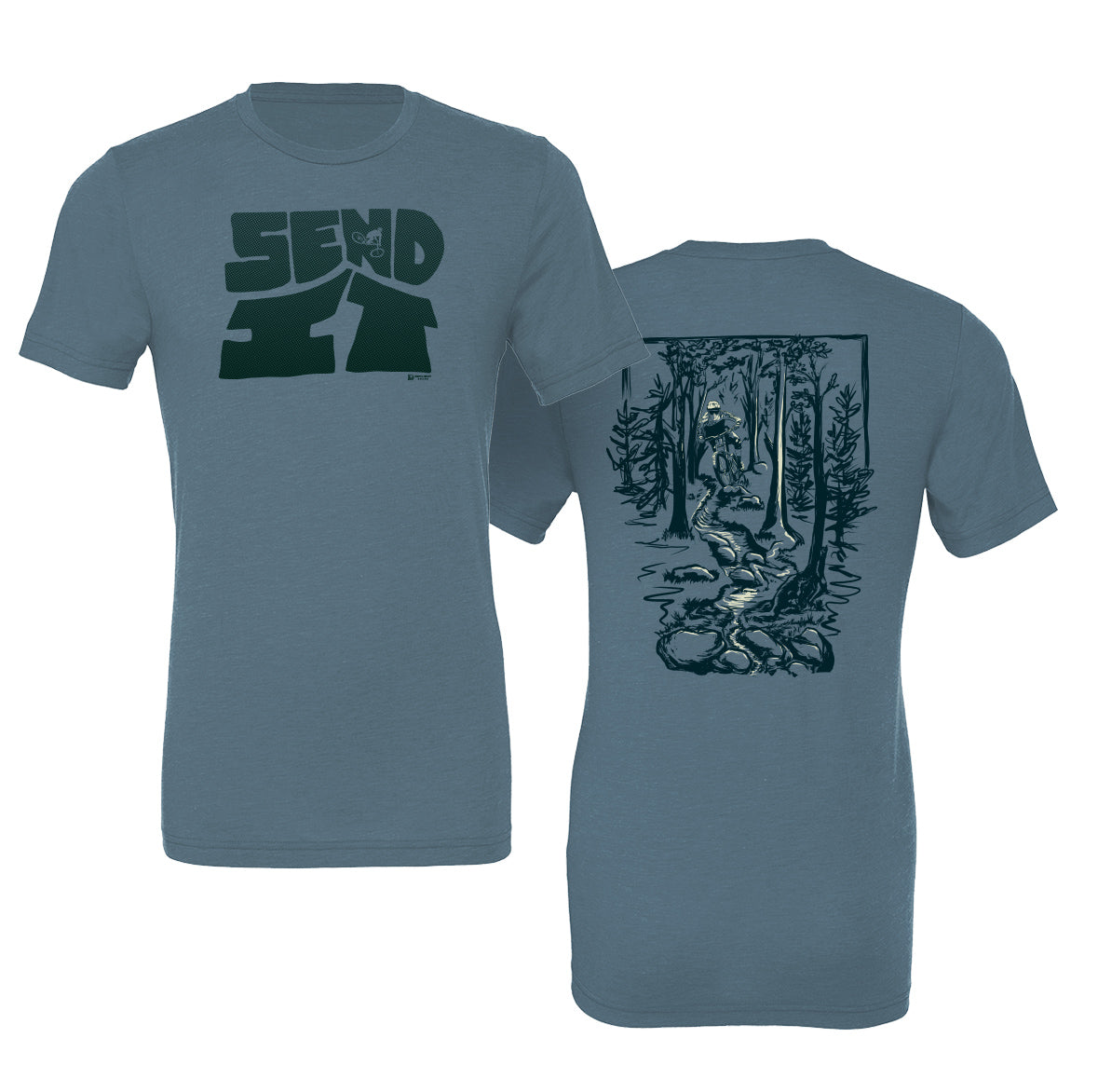 Send It, triblend tee