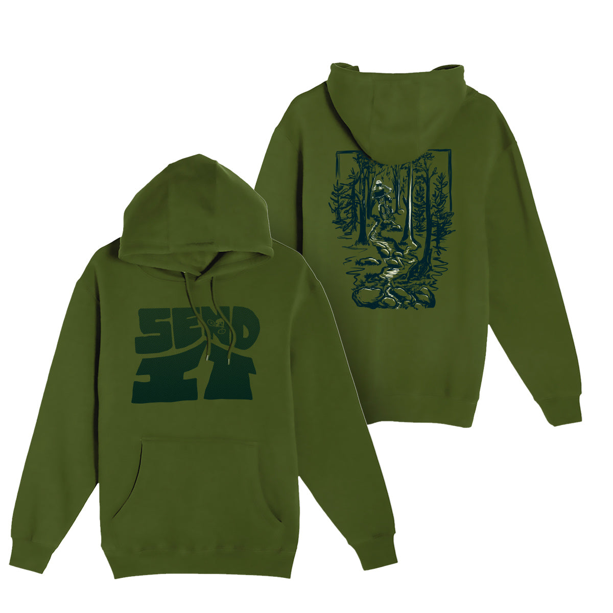 Send It, premium hoodie