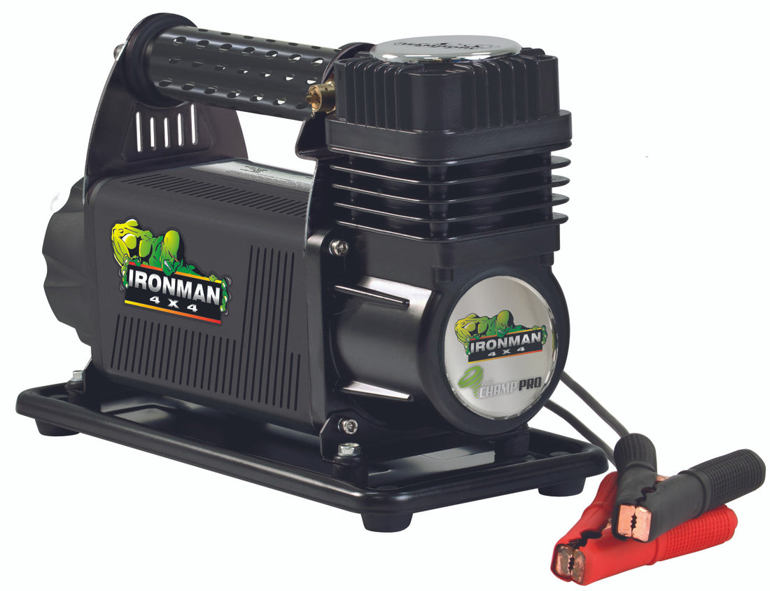 IRONMAN 4X4 AIR CHAMP PRO 5.65CFM - 12V HEAVY DUTY PORTABLE AIR COMPRESSOR