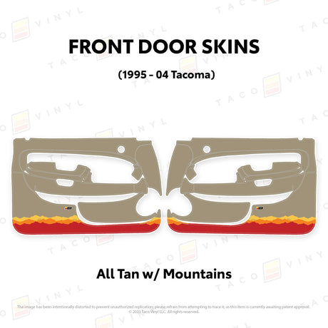 1995-04 Tacoma Door Skins