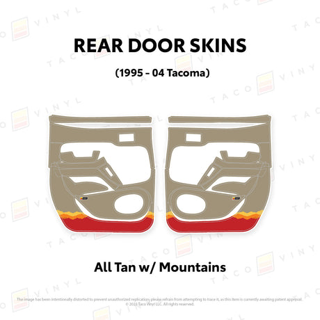 1995-04 Tacoma Door Skins