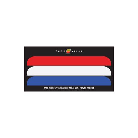 2022+ Tundra Offroad Grille Decal