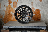Overland Sector Badlander Forged 17x9 +0 6x135/6x139.7mm 106.1mm All Satin Black