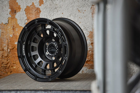 Overland Sector Badlander Forged 17x9 -35 6x139.7mm 106.1mm All Satin Black