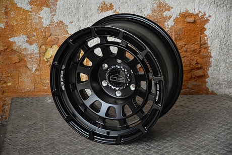 Overland Sector Badlander Forged 17x9 -18 5x127mm 71.5mm All Satin Black