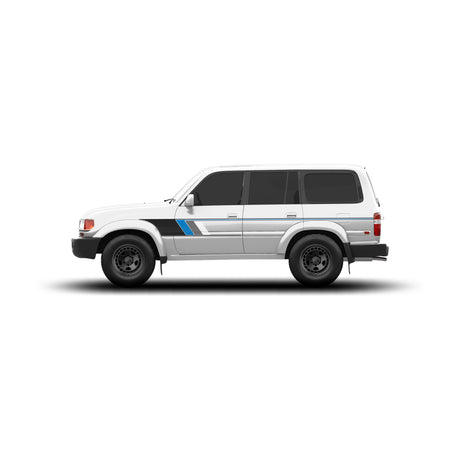 80 Series Land Cruiser Checkered Stripe Kit