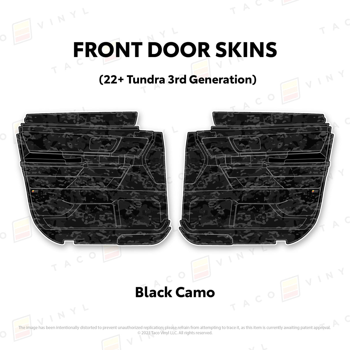 2022+ Tundra Door Skins