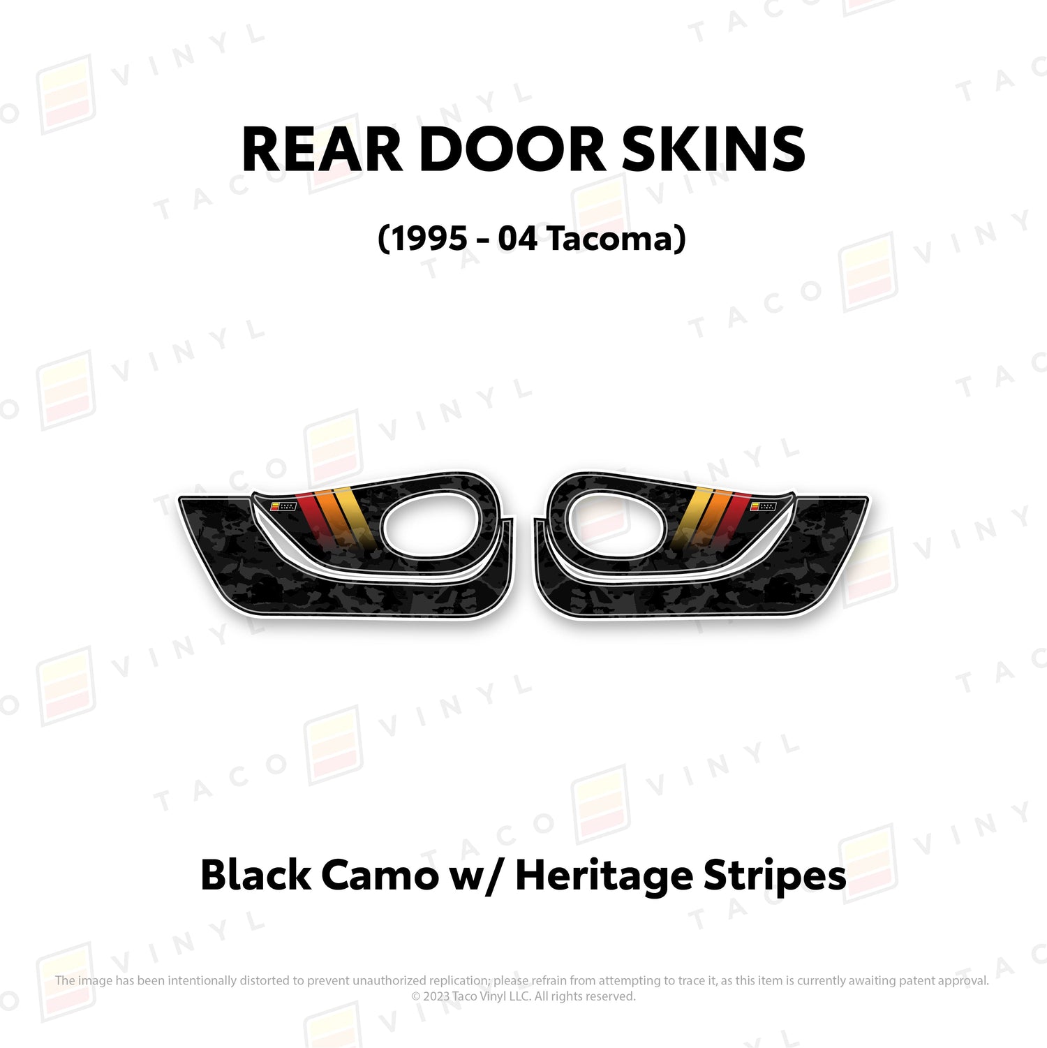 1995-04 Tacoma Door Skins (Lower Section)