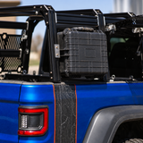 XTR recessed case bracket with case mounted on Jeep Gladiator- Xtrusion Overland