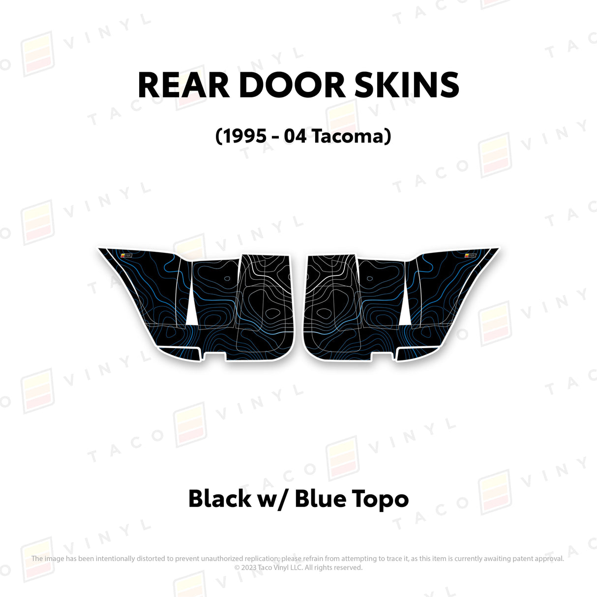 2010-24 4Runner Door Skins (Lower Section)