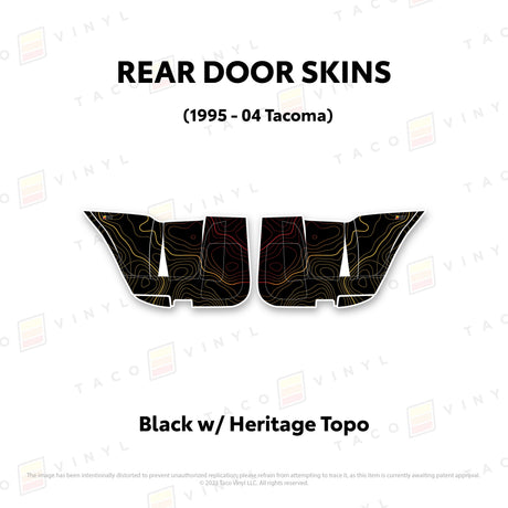 2010-24 4Runner Door Skins (Lower Section)
