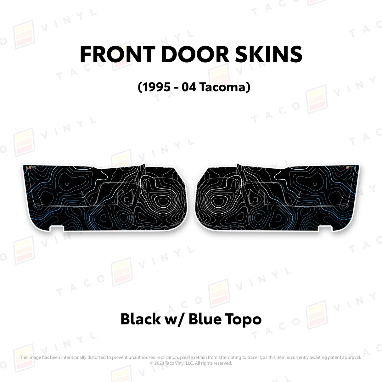 2010-24 4Runner Door Skins (Lower Section)