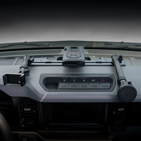 2021+ Ford Bronco & Bronco Raptor (Non-Sport) Tackform Slim Track Dash Bracket With MagSafe Phone Mount