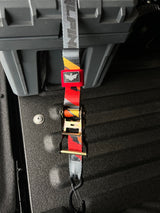 Alpine Strap Keeper-Red (sold in pairs)