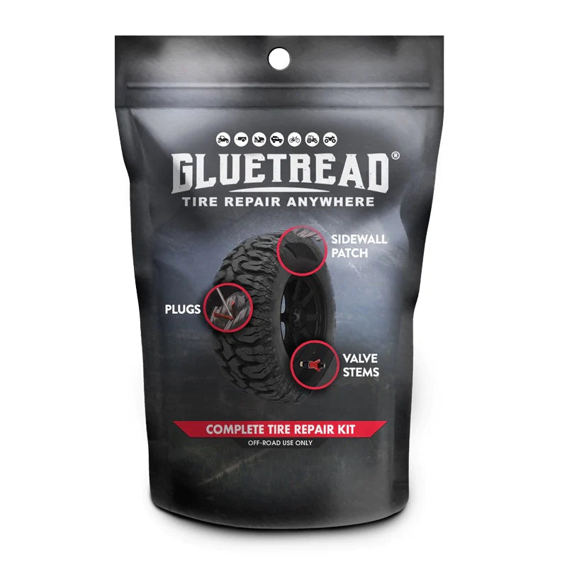 GLUETREAD COMPETE TIRE REPAIR KIT