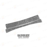 Cali Raised Wind Deflector Decal