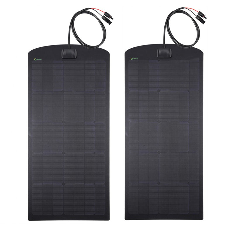 Chevrolet Silverado 1500 (2014-2015) Lensun 110W Hood Flexible Solar Panel