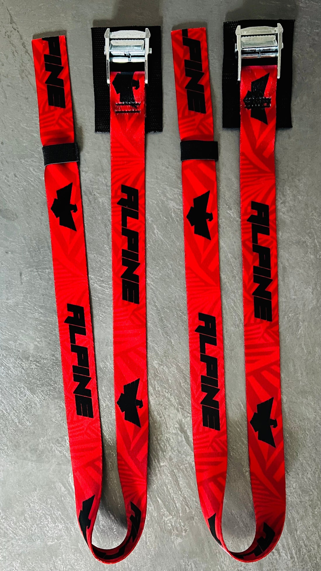 Jack Straps(Pair)- Red Dazzle