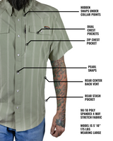 Daryll SS Shirt - Sage Green