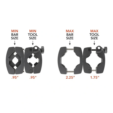 DMOS Full Mounty Shovel/Axe Roll Bar Mount