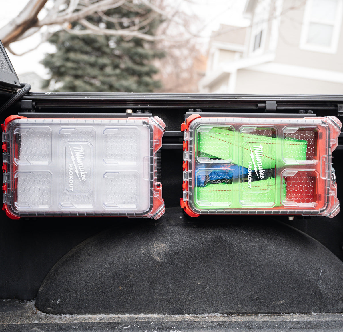Integral Rails + Tie-down Cleats - Ford F150 & Raptor 2015+ (5.5' Bed Only)