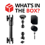 Magnetic Phone Holder | 7.5"-9.25" Telescoping Arm | 20mm Fast Track  Ball