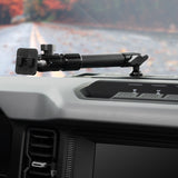 Dual-T Holder | 7.5"-9.25" Telescoping Arm | 20mm Fast Track  Ball