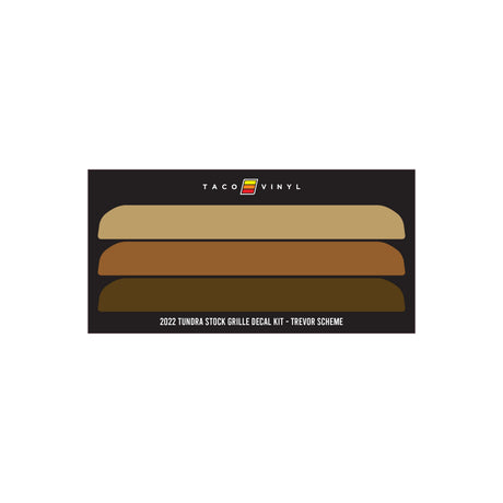 2022+ Tundra Offroad Grille Decal