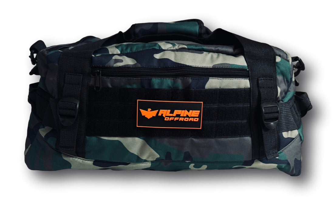 Woodland Camo Tactical Duffle Bag