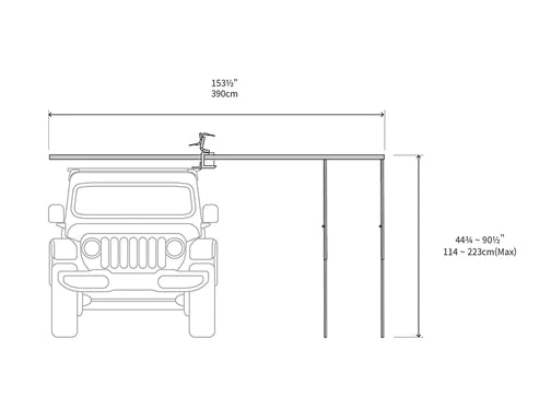 iKamper ExoShell 270 Awning