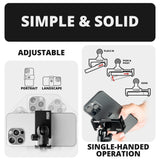 2024+ Toyota Tacoma (8" & 14" Screen) & 2025+ Toyota 4Runner LINK™ Dash Clip with 20LITE Universal Phone Holder