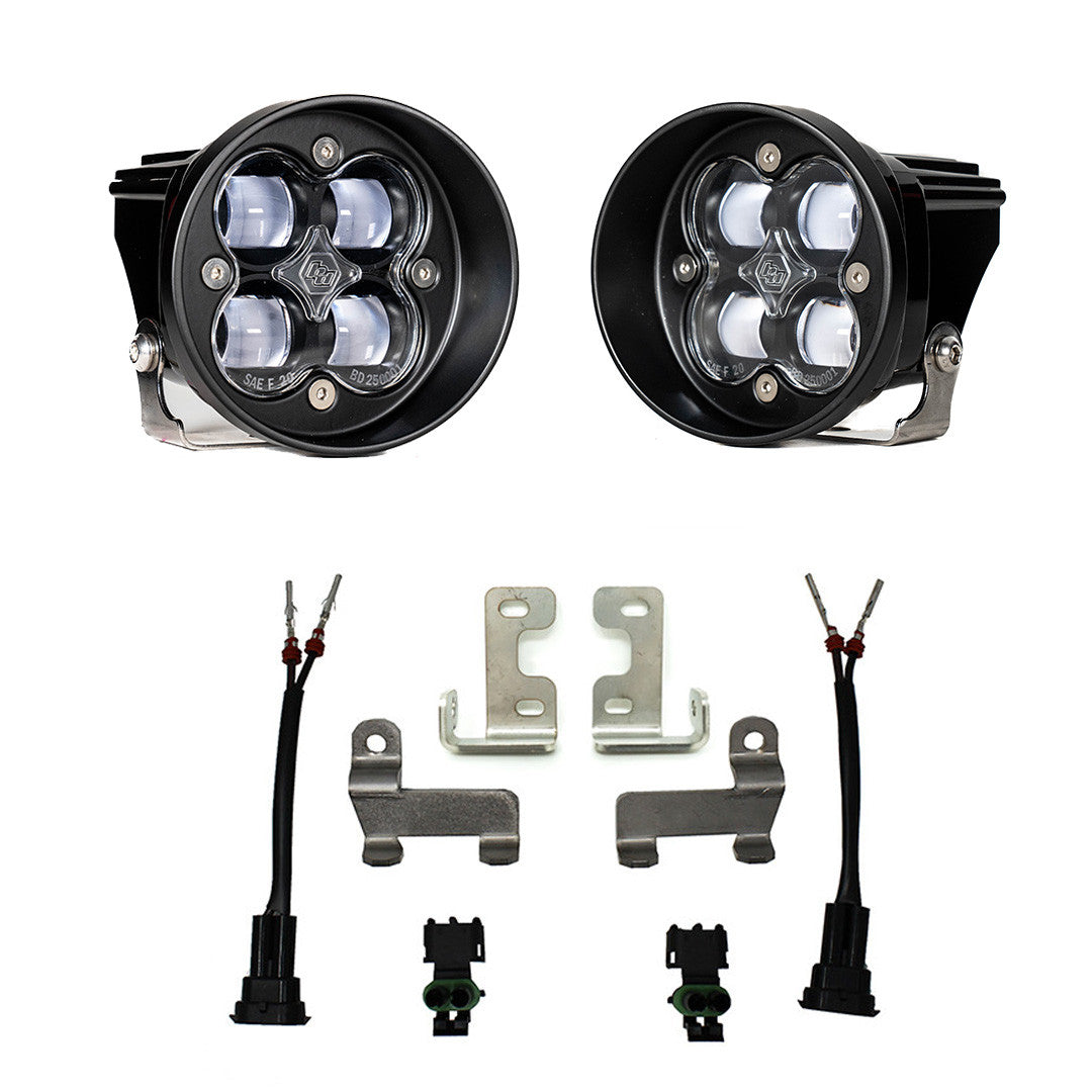 Baja Designs Toyota Squadron-R SAE Fog Pocket Light Kit - Toyota 2010-23 4Runner; 2012-23 Tacoma; 2014-21 Tundra